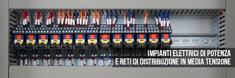 impianti elettrici di potenza e reti di distribuzione in media tensione